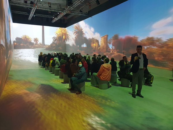 Visit to the Grand Egyptian Museum conservation center